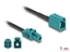 Attēls no Delock Cable Mini FAKRA Z jack quad to FAKRB Z jack quad B-Type