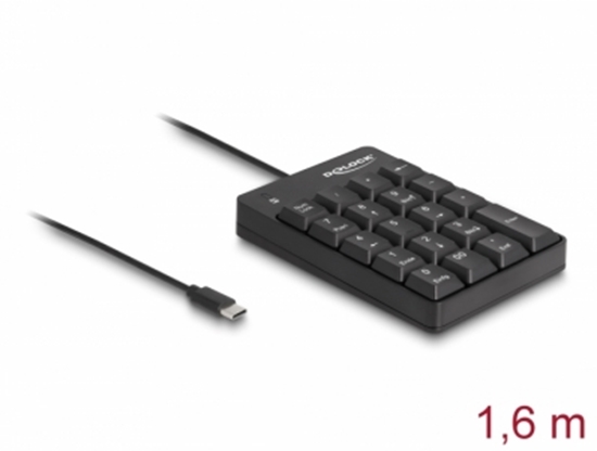 Picture of Delock USB Type-C™ Keypad 19 keys black