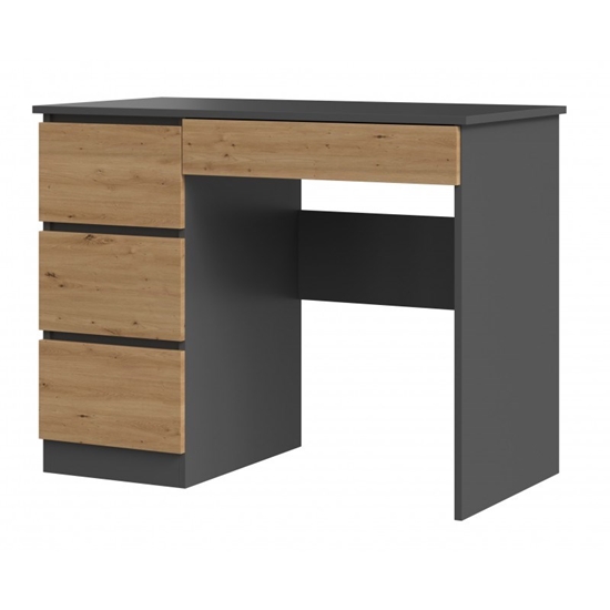 Изображение Desk MIJAS LEFT 98x51x76 cm Anthracite/Artisan