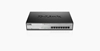 Изображение D-Link DGS-1008MP network switch Unmanaged Gigabit Ethernet (10/100/1000) Power over Ethernet (PoE) 1U Black