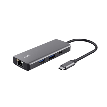 Picture of Dokstacija Trust Dalyx 6-in-1 USB-C Multi-Port