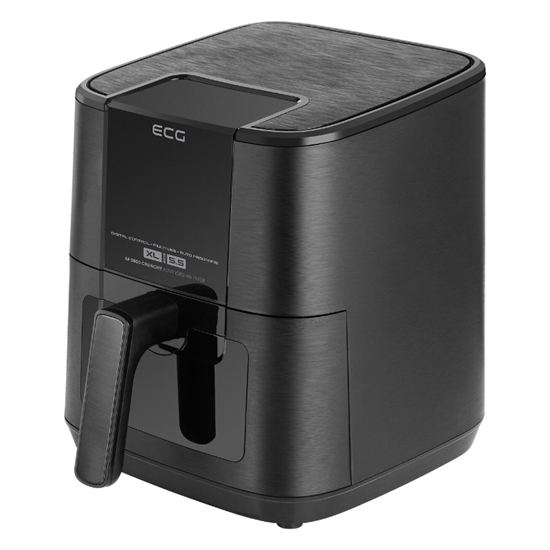 Изображение ECG AF 5500 Crunchy Hot air fryer, 5.5 L, temperature setting 80-200 °C, 60 min timer