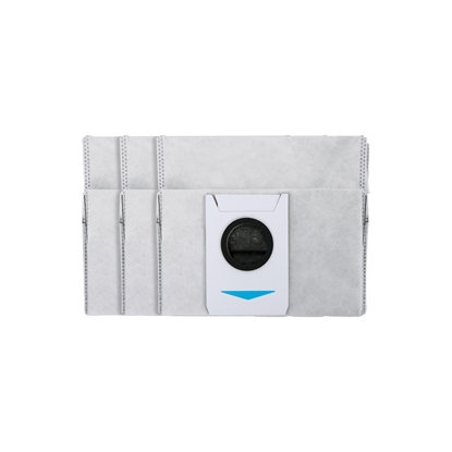 Attēls no Ecovacs | Antibacterial Dust bag for DEEBOT X1 OMNI/T20 OMNI Auto-Empty Station | DDB020008 | 3 pc(s)