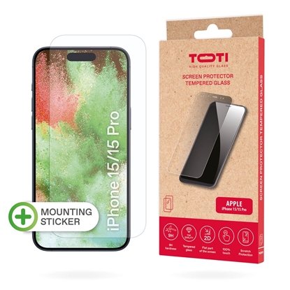 Attēls no Toti SCREEN PROTECTION IPHONE 15/15 PRO