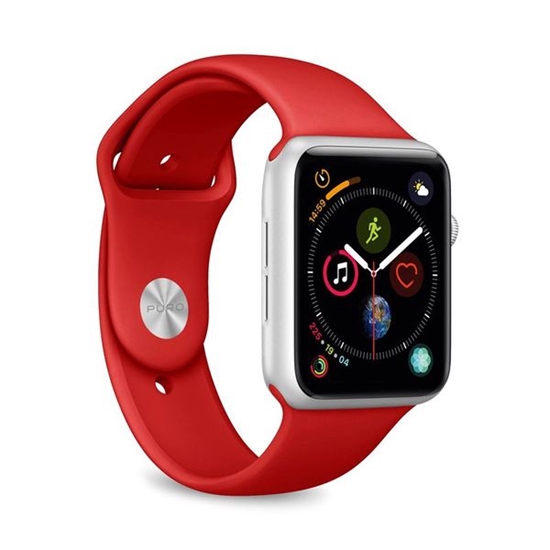 Picture of Elastinė sportinė apyrankė PURO skirta Apple Watch, 44mm, raudona / AW44ICONRED