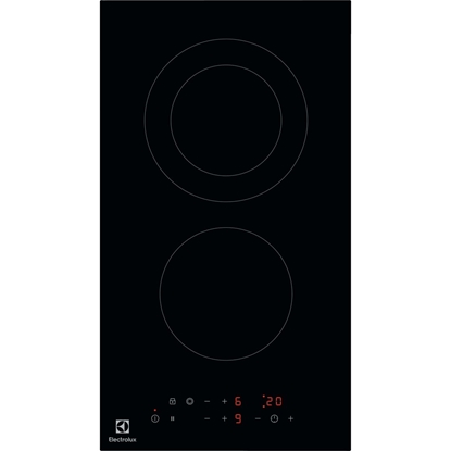 Attēls no Electrolux LHR3233CK hob Black Built-in Ceramic 2 zone(s)