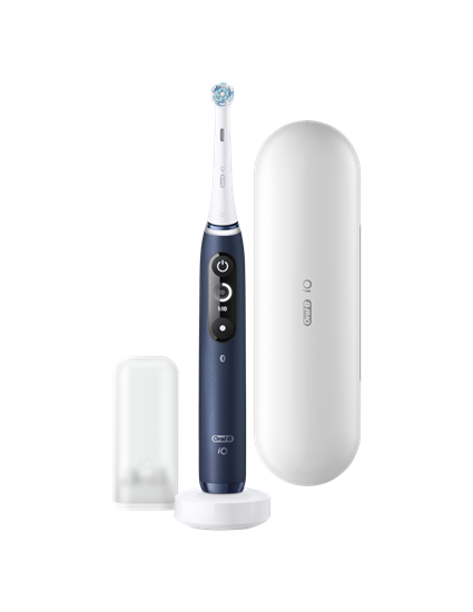 Изображение Oral-B | Electric Toothbrush | iO7 Series | Rechargeable | For adults | Number of brush heads included 1 | Number of teeth brushing modes 5 | Saphire Blue