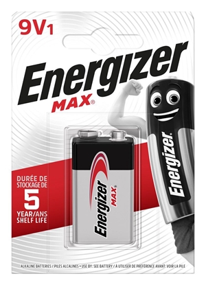 Attēls no Elementai ENERGIZER 6LR61/ENE/MAX