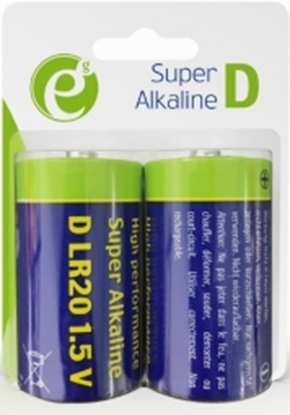 Attēls no Energenie Alkaline D LR20 2-pack