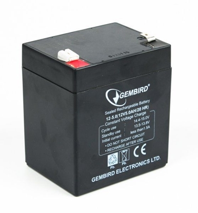 Picture of EnerGenie Rechargeable battery 12 V 5 AH for UPS | EnerGenie