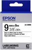 Изображение Epson Label Cartridge Standard LK-3WBN Standard Black/White 9mm (9m)