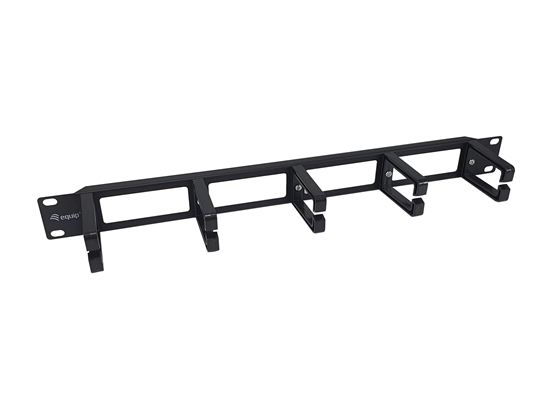 Picture of Equip 19" Rack Mount Cable Management Panel, Black