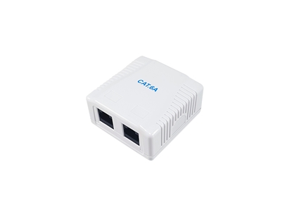 Attēls no Equip 2-Port Cat.6A Surface Mount Box