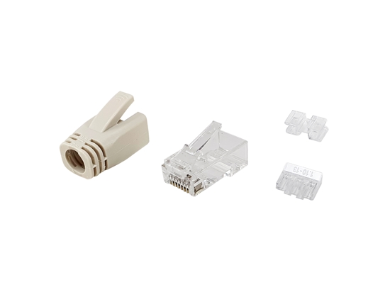 Picture of Equip Cat.6A RJ45 Plug Set, 100pcs/pack