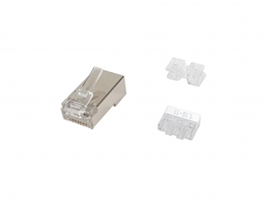 Picture of Equip Cat.6A RJ45 Shielded Plug, 100pcs/pack