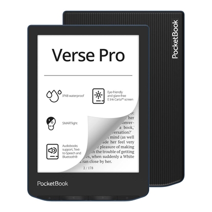 Изображение PocketBook e-reader Verse Pro 6" 16GB, azure
