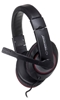 Изображение Esperanza EH118 headphones/headset Wired Head-band Calls/Music Black, Red