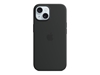 Изображение Dėkliukas iPhone 15 Silicone Case with MagSafe - Black