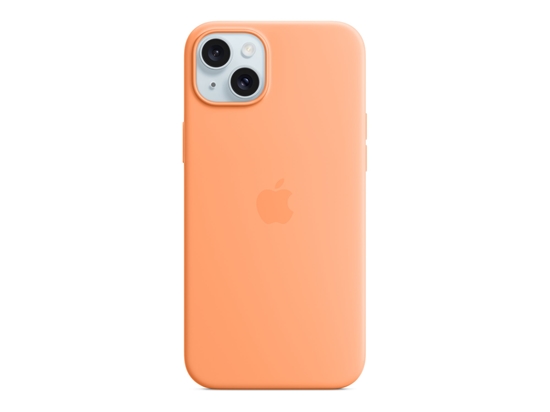 Picture of Apple Silicone Case with Magsafe Rear Cover for Apple iPhone 15 Plus