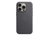 Picture of Maciņš telefonam Apple iPhone 15 Pro FineWoven Case with MagSafe - Black