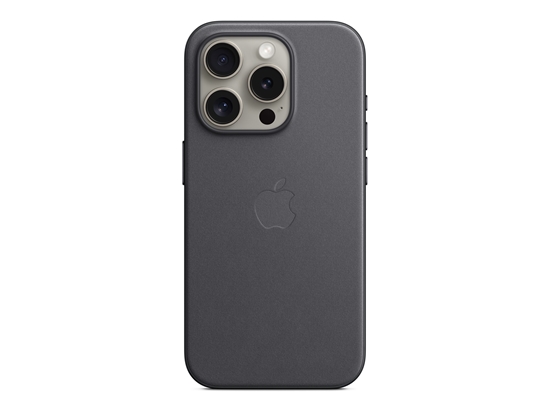 Picture of Maciņš telefonam Apple iPhone 15 Pro FineWoven Case with MagSafe - Black