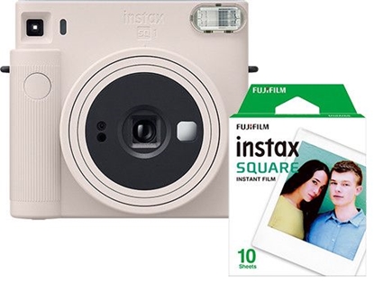 Изображение Fujifilm Instax Square SQ1, chalk white + film