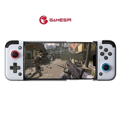 Изображение GameSir X2 Ligtning iOS Mobīlo Spēļu kontrolieris ar maks Apple telefona fiksāciju 173mm garumā Balts