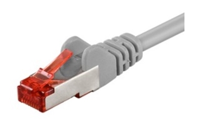 Picture of Kabelis Goobay 93371 CAT 6 patch cable S/FTP (PiMF), grey, 0,25 m