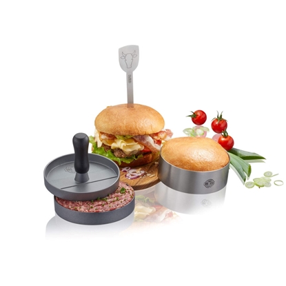 Изображение GEFU BBQ G-89494 - 3-piece burger set