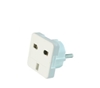 Изображение Gembird A-AC-UKEU-001 power plug adapter Type G (UK) Type F White