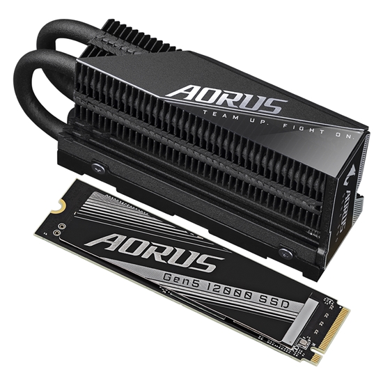 Picture of Gigabyte AORUS Gen5 12000 M.2 2 TB PCI Express 5.0 3D TLC NAND NVMe