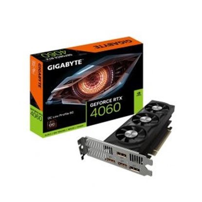 Picture of Gigabyte GeForce RTX 4060 OC Low Profile 8G NVIDIA GeForce RTX­ 4060 8 GB GDDR6