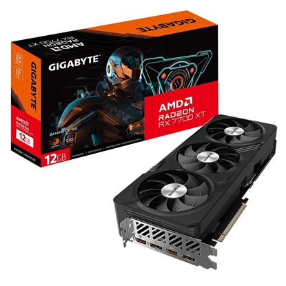 Attēls no Gigabyte Radeon RX 7700 XT GAMING OC 12G AMD 12 GB GDDR6