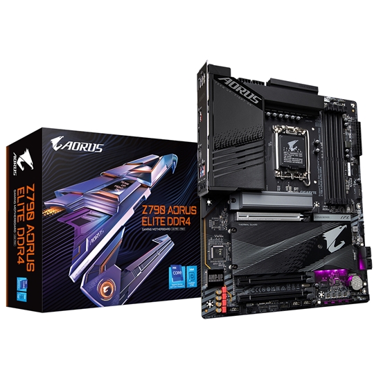 Picture of Gigabyte Z790 AORUS ELITE DDR4 motherboard Intel Z790 LGA 1700 ATX