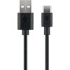 Picture of Goobay 59122 USB 2.0 cable (USB-C™ to USB A), black | Goobay | USB-C to USB-A