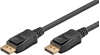 Изображение Goobay | DisplayPort connector cable 2.0 | Black | DP to DP | 2 m