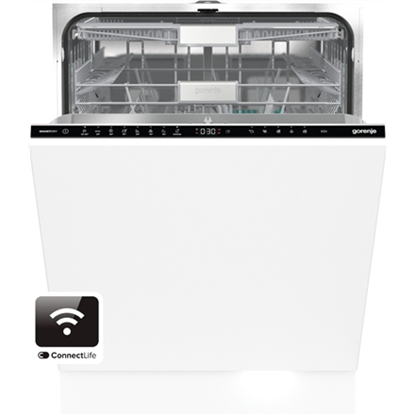 Picture of Gorenje | Dishwasher | GV693C60UVAD | Built-in | Width 59.8 cm | Number of place settings 16 | Number of programs 7 | Energy efficiency class C | Display | AquaStop function