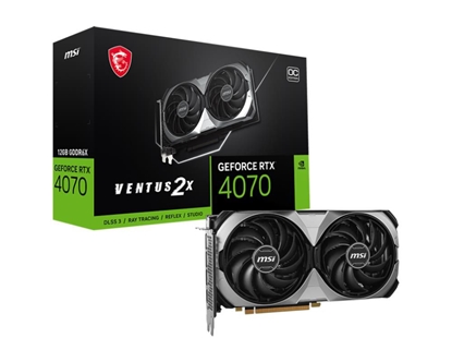 Attēls no Videokarte MSI NVIDIA GeForce RTX 4070 12GB 