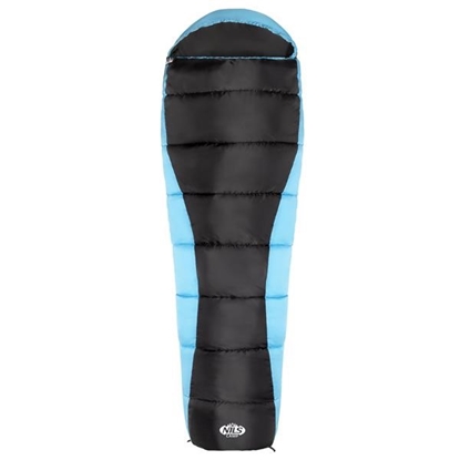 Picture of Guļammaiss NC2012 BLACK-BLUE SLEEPING BAG NILS CAMP