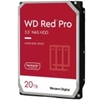 Изображение HDD|WESTERN DIGITAL|Red Pro|20TB|SATA|512 MB|7200 rpm|3,5"|WD201KFGX