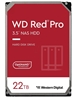 Изображение HDD|WESTERN DIGITAL|Red Pro|22TB|SATA|512 MB|7200 rpm|3,5"|WD221KFGX