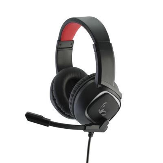 Изображение HEADSET GAMING GS301/BLACK/RED MRGS301 MEDIARANGE