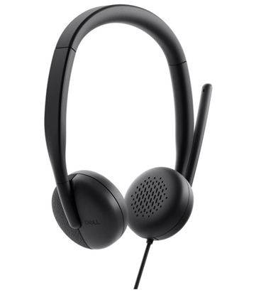 Picture of Dell | Headset | WH3024 | Built-in microphone | USB-C, USB-A | Black