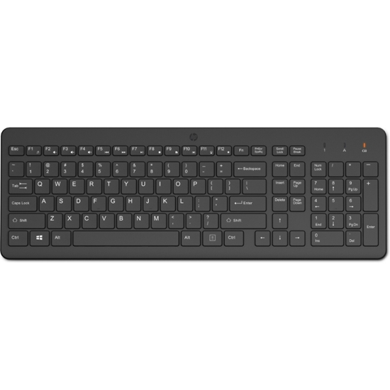 Picture of HP 225 Wireless Keyboard - Black - US ENG