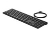 Изображение HP 320K USB Wired Keyboard - Black - US ENG