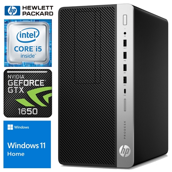 Picture of HP 600 G4 MT i5-8500 16GB 256SSD M.2 NVME+1TB GTX1650 4GB WIN11Home