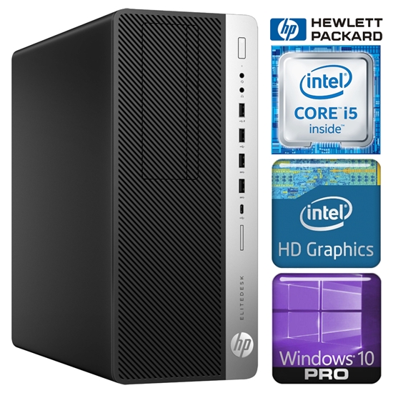 Изображение HP 800 G3 Tower i5-7500 32GB 128SSD M.2 NVME+2TB WIN10Pro