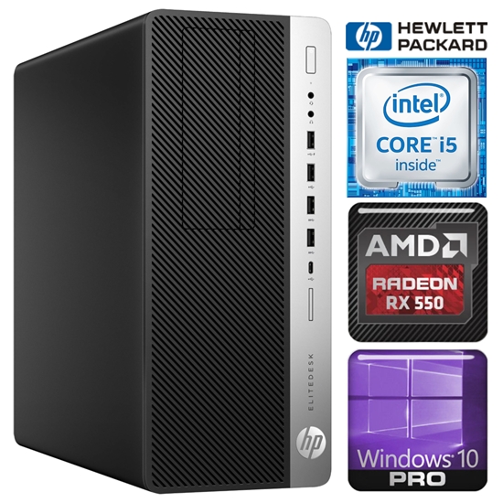 Изображение HP 800 G3 Tower i5-7500 64GB 1TB SSD M.2 NVME+2TB RX550 4GB WIN10Pro