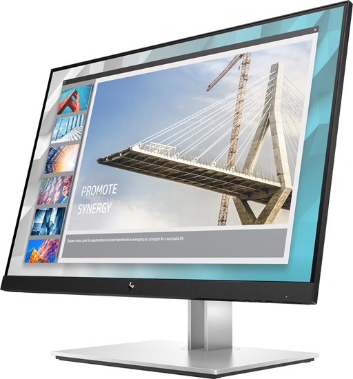 Изображение HP E-Series E24i G4 61 cm (24") 1920 x 1200 pixels WUXGA Black, Silver