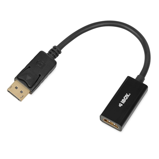 Picture of iBox IADP4K Display Port to HDMI cable adapter